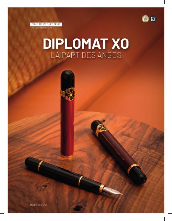 Aperçu de l'article « Diplomat XO — La part des anges »
