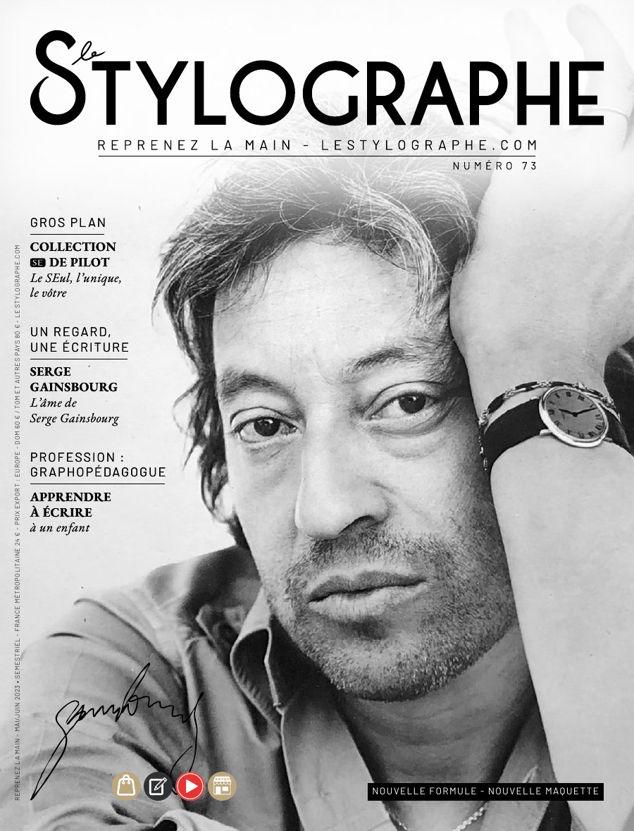 Couverture du N°73 de Le Stylographe