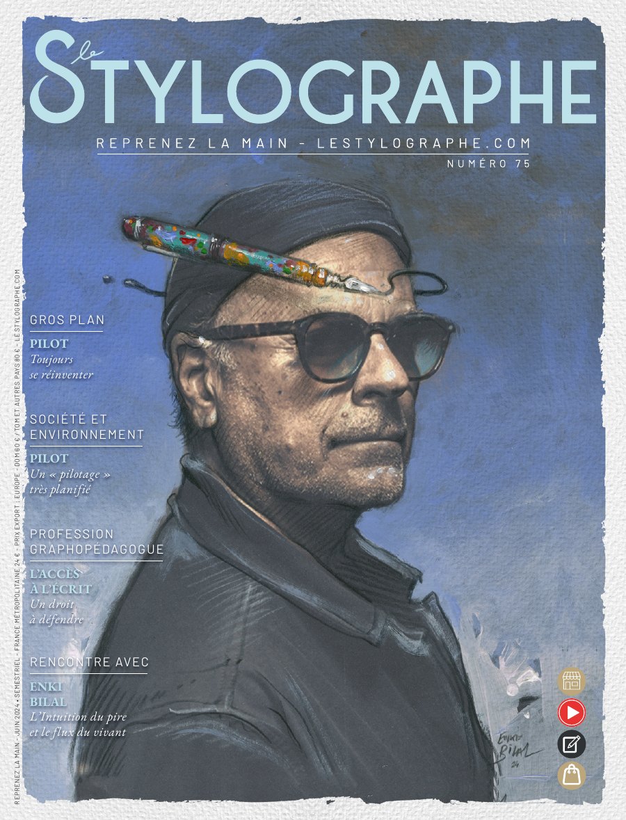 Couverture du N°75 de Le Stylographe