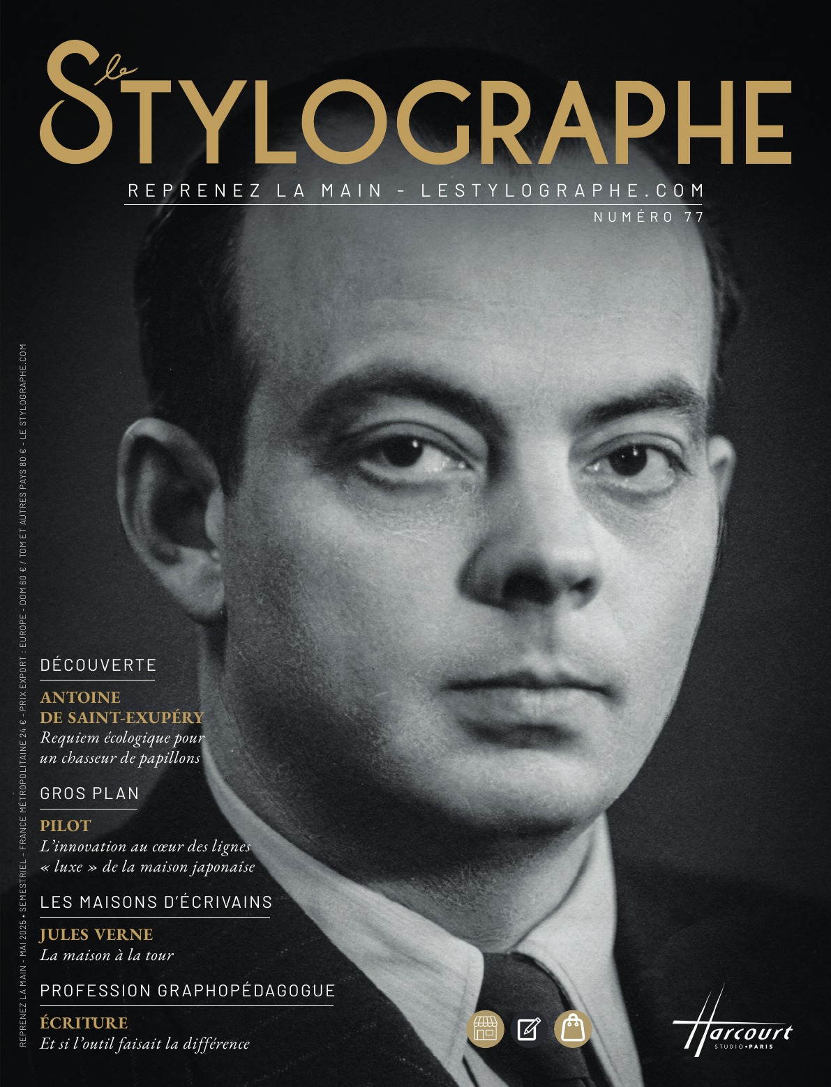 Couverture du N°77 de Le Stylographe